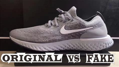 nike epic react flyknit fake vs real|epic react flyknit 2 review.